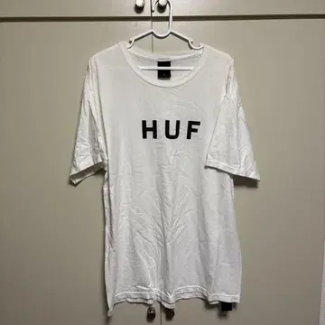 HUF 화이트 티셔츠 L 사이즈
