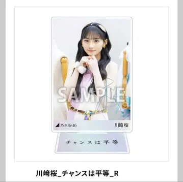 노기 코레 찬스는 평등 아크릴 스탠드 가와사키 벚꽃 세트