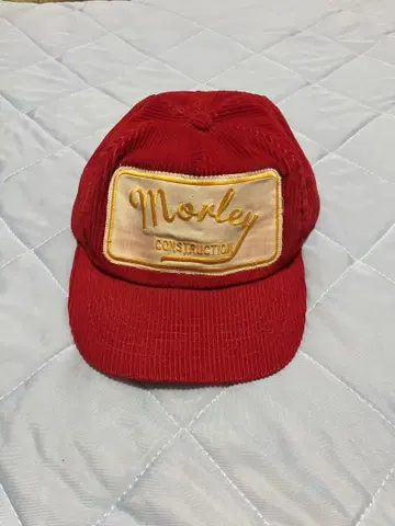 made in USA 80년대 빈티지 코듀로이 캡