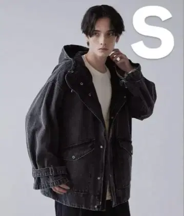 CLEL 밀리터리 디자인 마운틴 후드티 S
