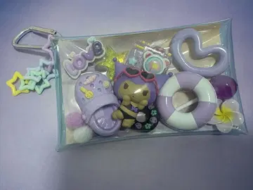 가챠 파우치 퍼플 쿠로미 바캉스