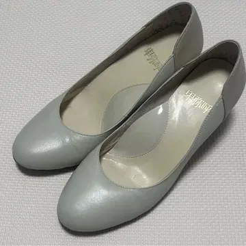 히메코 베이지 펌프스 M 사이즈 23.5cm