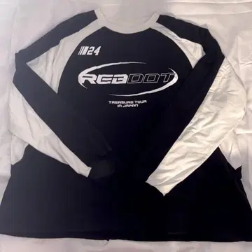 TREASURE REBOOT 바이컬러 맨투맨 M
