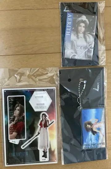 ff7 파이널 판타지 7 앨리스 아크릴 스탠드 키링 캔버
