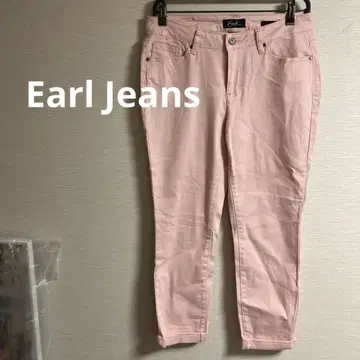 Earl Jeans 핑크 스키니 팬츠 10 롤업