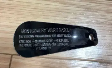 Montgomery Ward 30~40년대 블랙 래커 슈 호른