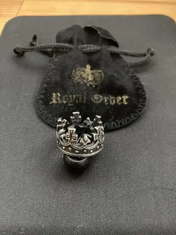 ROYAL ORDER 로얄 오더 왕관 반지 크라운 반지 중고
