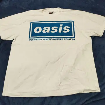 OASIS XL 사이즈 티셔츠
