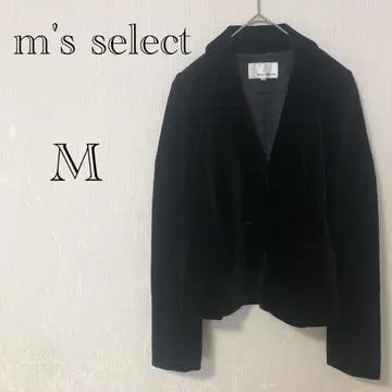 m's select 엠즈 셀렉트 벨로아 자켓 [M] 코튼 블렌드