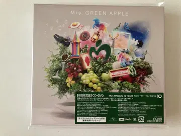 Mrs. GREEN APPLE 10 초회 한정판 CD+DVD