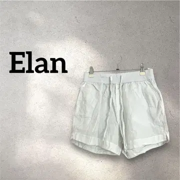 Elan 숏 팬츠 화이트
