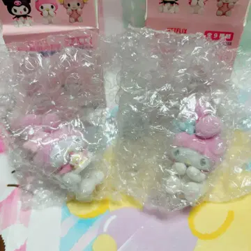 산리오 마이멜로디 & 쿠로미 시크릿 마스코트 마이멜로디 2개