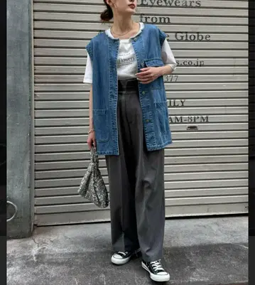 CIAOPANIC TYPY 멀티 웨이 데님 워크 자켓 베스트
