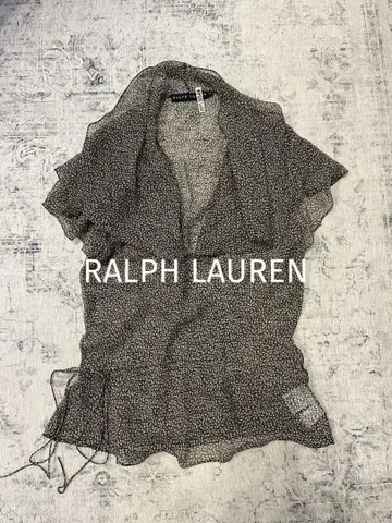 랄프 로렌 RALPH LAUREN 실크 블라우스