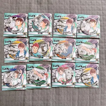 하이큐!! 오이카와 토오루 HEROS 컬렉션 캔뱃지 12개 하이큐 전