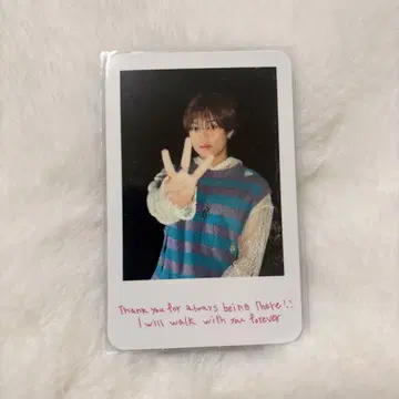 PSYCHIC FEVER 하타 류오 3주년 포토 카드 폴라로이드