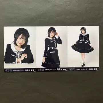 무카이 미네 AKB48 브로마이드 월별 3장 컴프 4