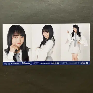 무카이 미네 AKB48 브로마이드 월별 3장 컴프 6