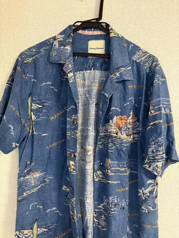 알로하 셔츠 브랜드: TOMMY BAHAMA 소재: 실크 100%