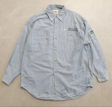 Benetton Fomula 샴브레이 워크 셔츠 46