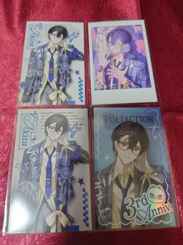 VOLTACTION 3rd Anniversary 사진풍 카드 아키라