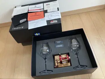 새상품 아부 앰버서더 5500CDL Orrefors 와인 에디션