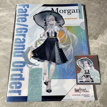 마츠키요 FGO 콜라보 클리어 파일 다이 컷 스티커 모건