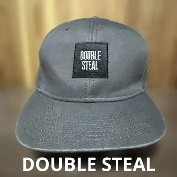 DOUBLE STEAL 그레이 야구 모자