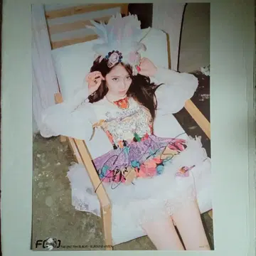 한국 f(x) 크리스탈 친필 사인 포스터 Electric Shock