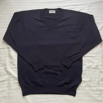 단종 Sweater 시리즈 존스메들리 V넥 S 울 네이비
