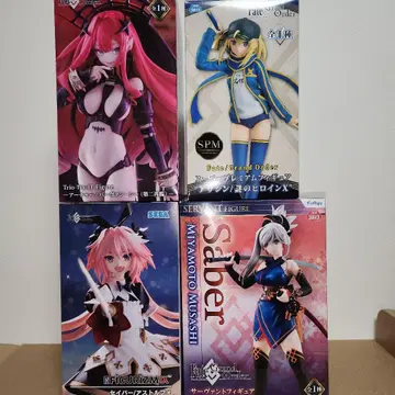 Fate/Grand Order 피규어 4종 #화이트 루만도의 피규어