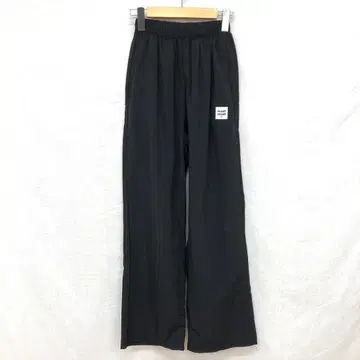 MUAH COOLING WIDE PANTS 나일론 이지 팬츠 블랙