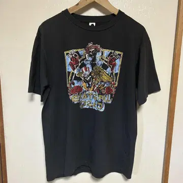 Grateful Dead 티셔츠 양면 프린트 블랙