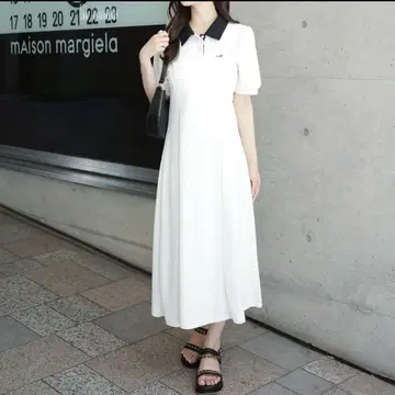 자수 폴로 원피스 Maison de lyla