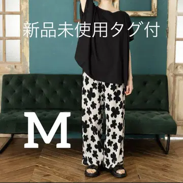 미개봉 새상품 니코앤드 DRY 쿠시 이지 팬츠 아이보리 플라워 M