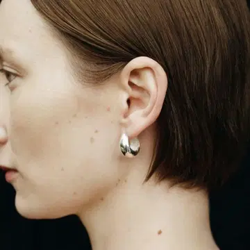 SOPHIE BUHAI 후프 귀걸이 실버