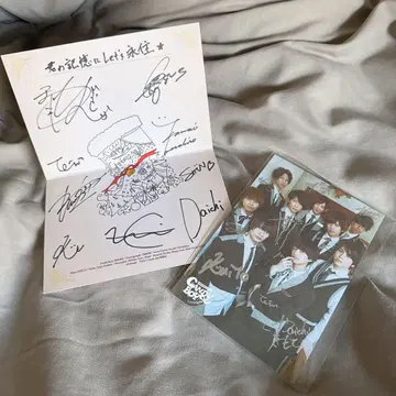 Candy boy 사인 포스카 크리스마스 카드