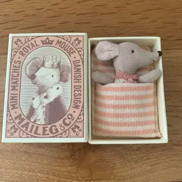 메이레그 Baby Mouse Girl Sleepy Wakey in box