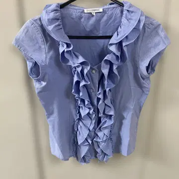 나라 까미체 프릴 반팔 셔츠 위시 코어 y2k 페어리 그런지