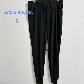 ZAC & RACHEL 블랙 조거 팬츠 맨투맨 사이즈 [S]
