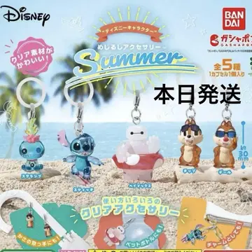 디즈니 캐릭터 메지루시 액세서리 SUMMER 컴플리트 가챠