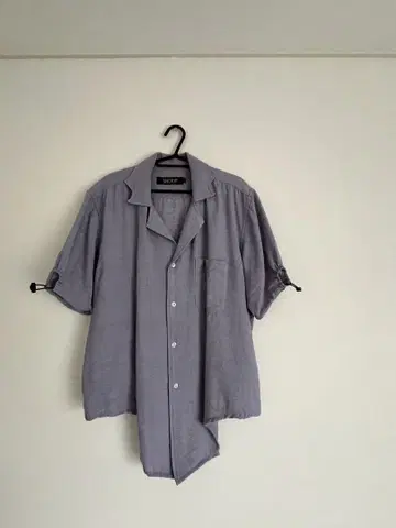 shoop 21ss louis 셔츠 오픈 카라 셔츠 반팔