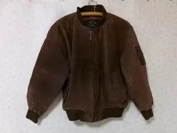 97979 BUGLE BOY U.S.A 돈피 가죽 자켓 브라운 M