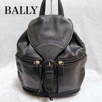 새상품급 BALLY 발리 블랙 가죽 올 가죽 백팩 2way