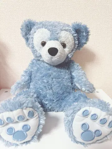wdw 디즈니 베어 블루 닷피