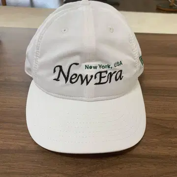 New Era 골프 캡 화이트 9THIRTY Xlarge