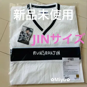 RUNSEOKJIN EP TOUR V넥 티셔츠 Jin 사이즈