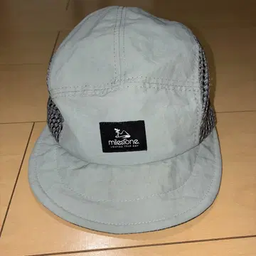 마일스톤 런 캡 스카이블루