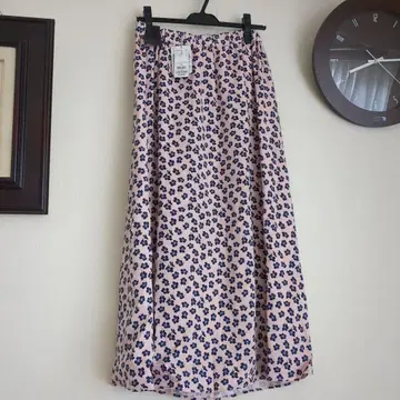 LAURA ASHLEY 플라워 프린트 플레어 스커트 38