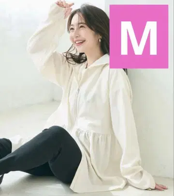 coca UV 차단 개더 후드티